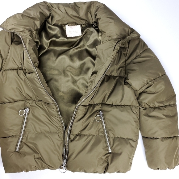 ALTAR'D STATE Green Puffer Coat Women's Sz Med - Picture 14 of 15